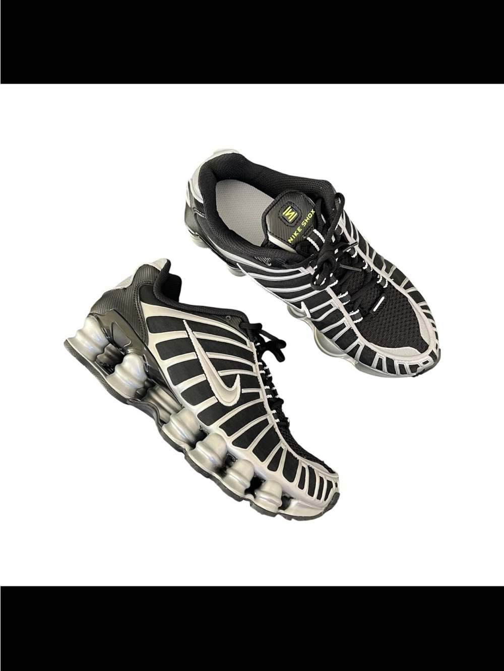 ✔️New✔️ NIKE Shox TL GS 'Black Volt Ice'